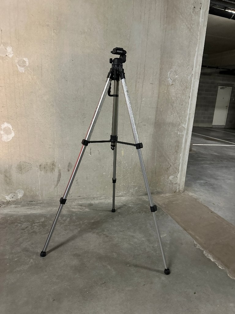 trépied pro pour appareil photo alu - +/- 150 cm, 150 à 175 cm, Comme neuf, Enlèvement, Pied