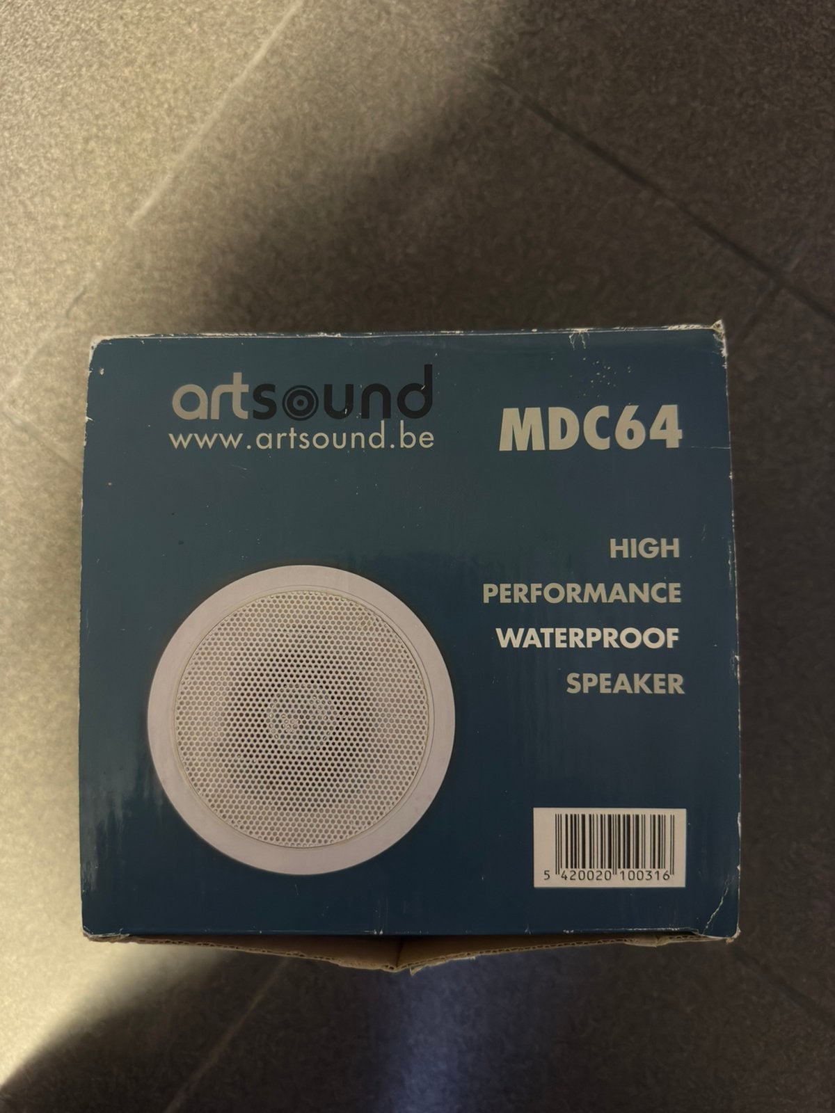 ARTSOUND MDC64 (2 pièces - haut-parleur intégré - NOUVEAU), Enlèvement ou Envoi, Neuf, Encastré(e)
