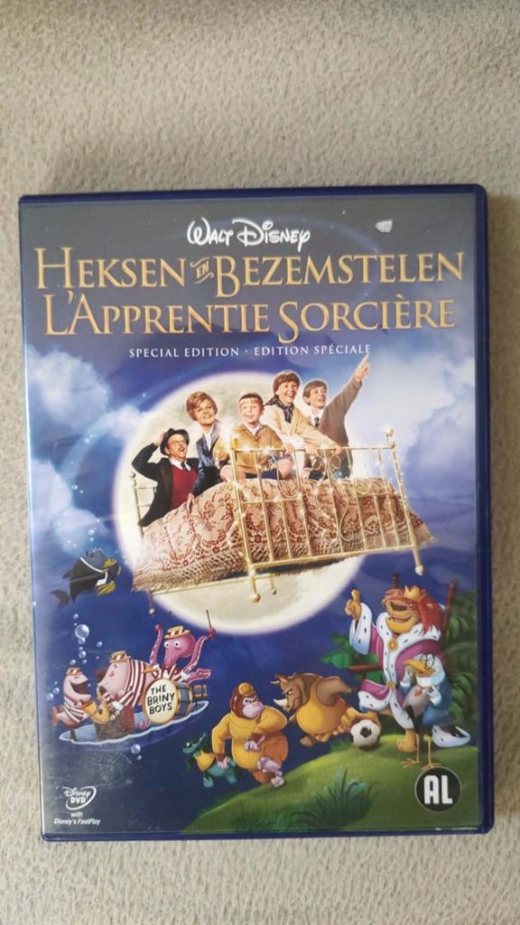Heksen en Bezemstelen (Disney) Classic Angela Lansbury, 1960 tot 1980, Alle leeftijden, Overige genres, Ophalen of Verzenden