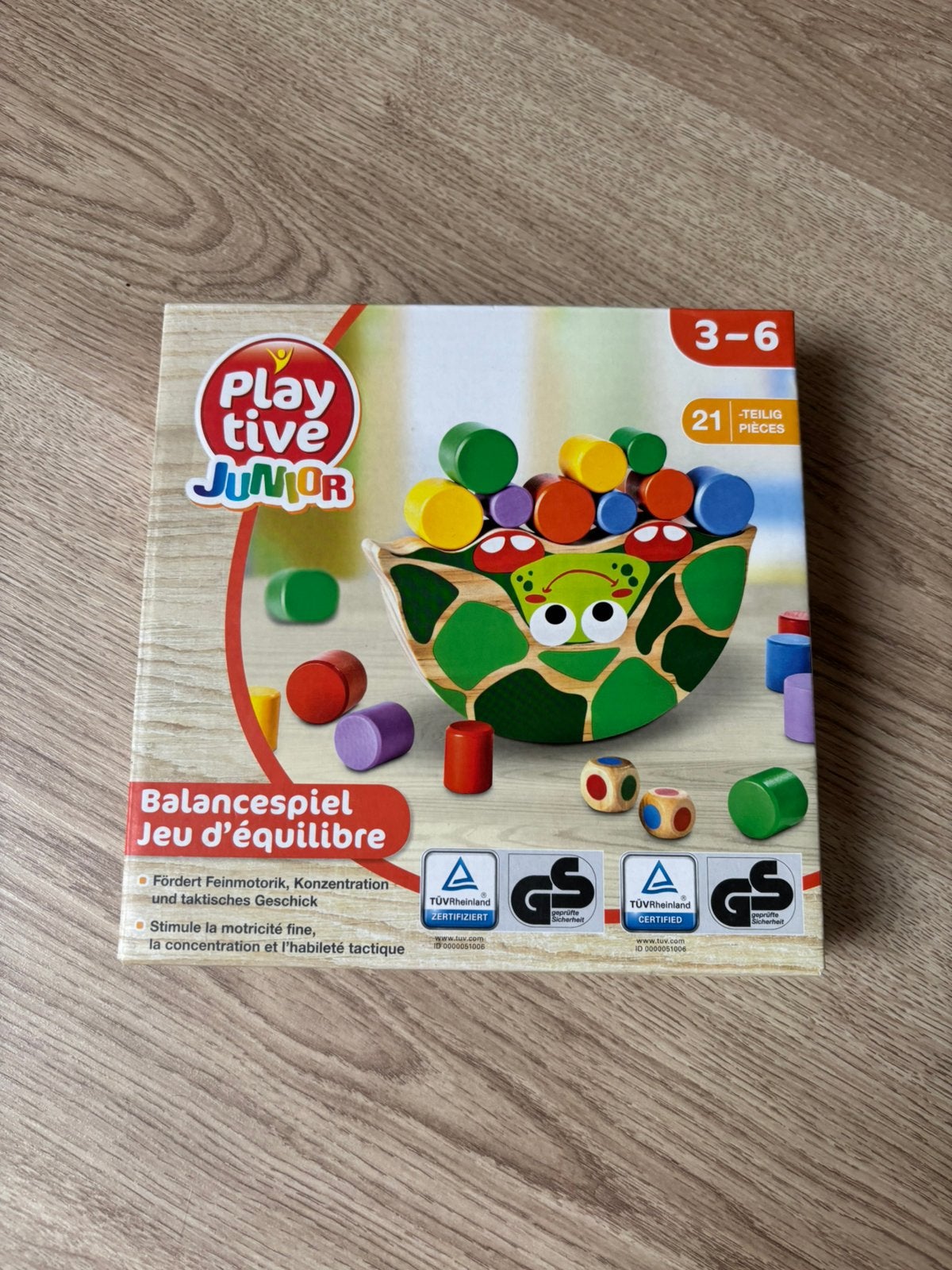Balansspel, Enlèvement, Comme neuf