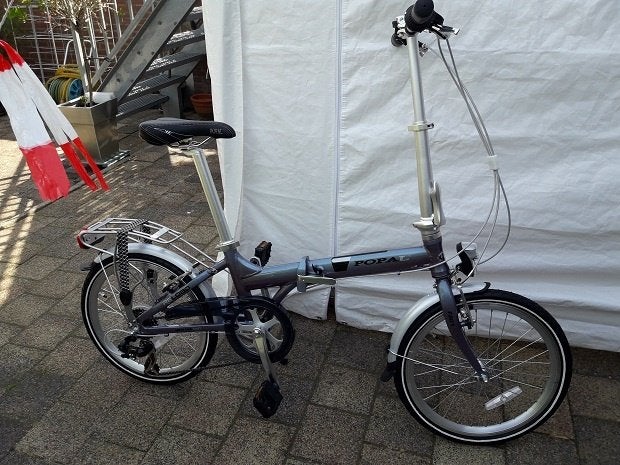 20 inch plooi fiets met 6 speed ideaal bij camper trein, Ophalen, Nieuw