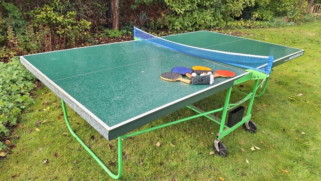 Pingpongtafel, Enlèvement, Utilisé, Table d'intérieur, Pliante