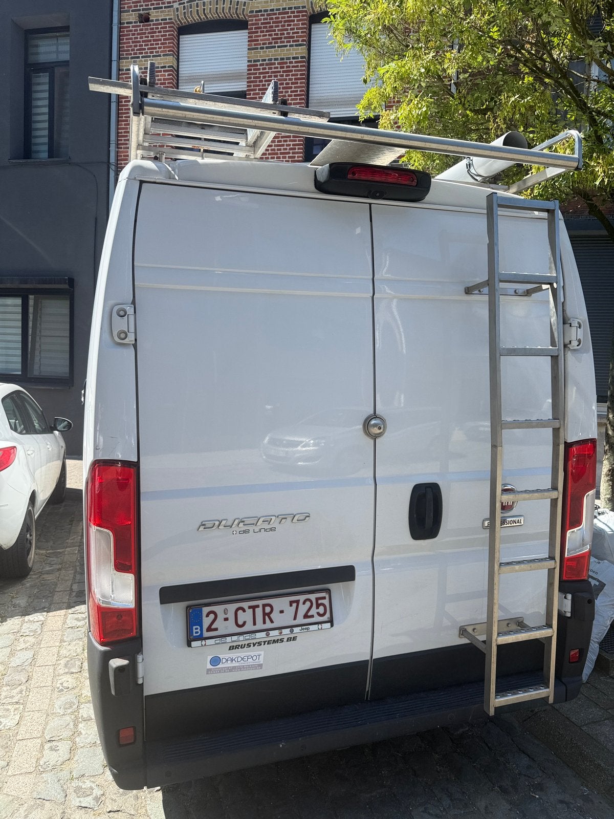Fiat Ducato, Auto's, Voorwielaandrijving, Stof, Wit, Bedrijf