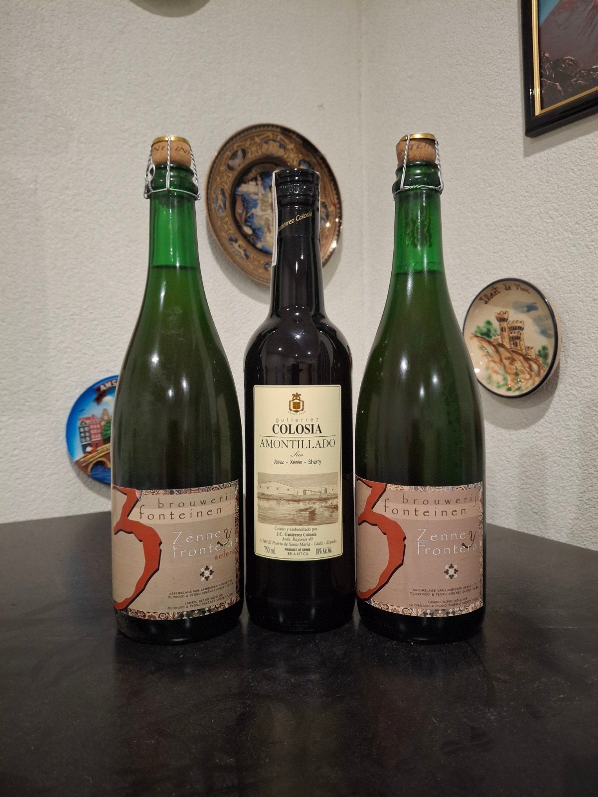 Zenne y frontera batch 1 en batch 2 solera, Collections, Vins, Enlèvement