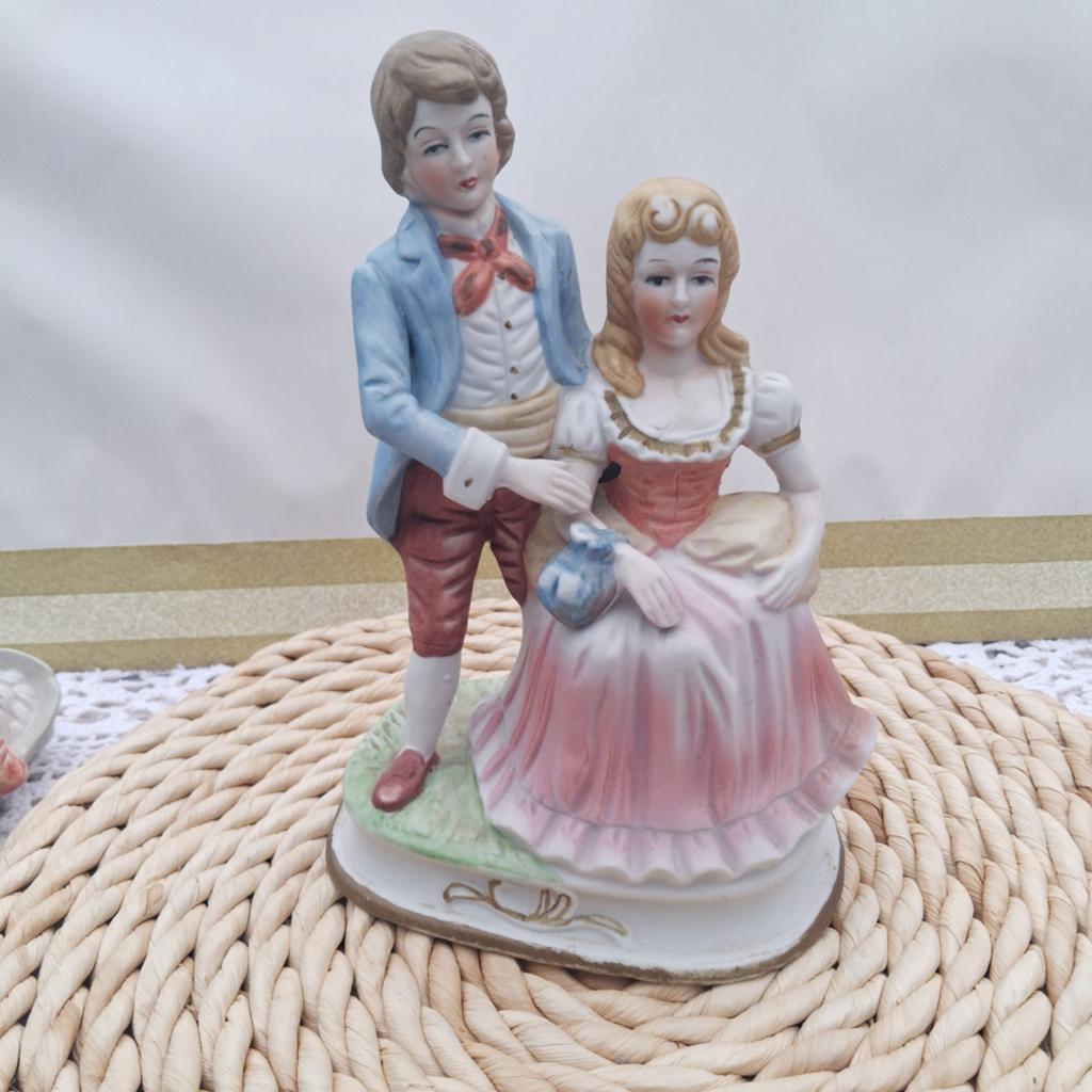 Vintage porseleinen beeldje 22cm, Antiek en Kunst, Ophalen of Verzenden