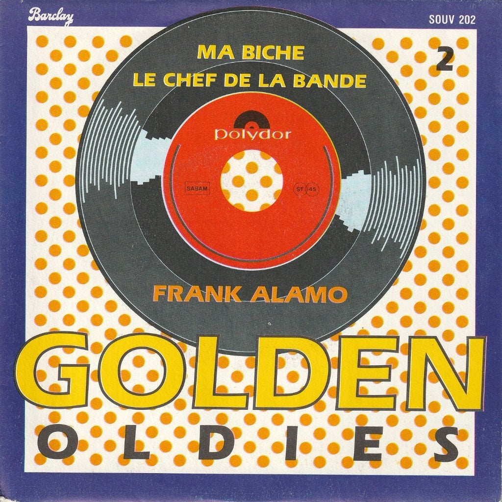Frank Alamo - Ma biche / Le chef de la bande, 7 inch, Comme neuf, Pop, Pochette photo