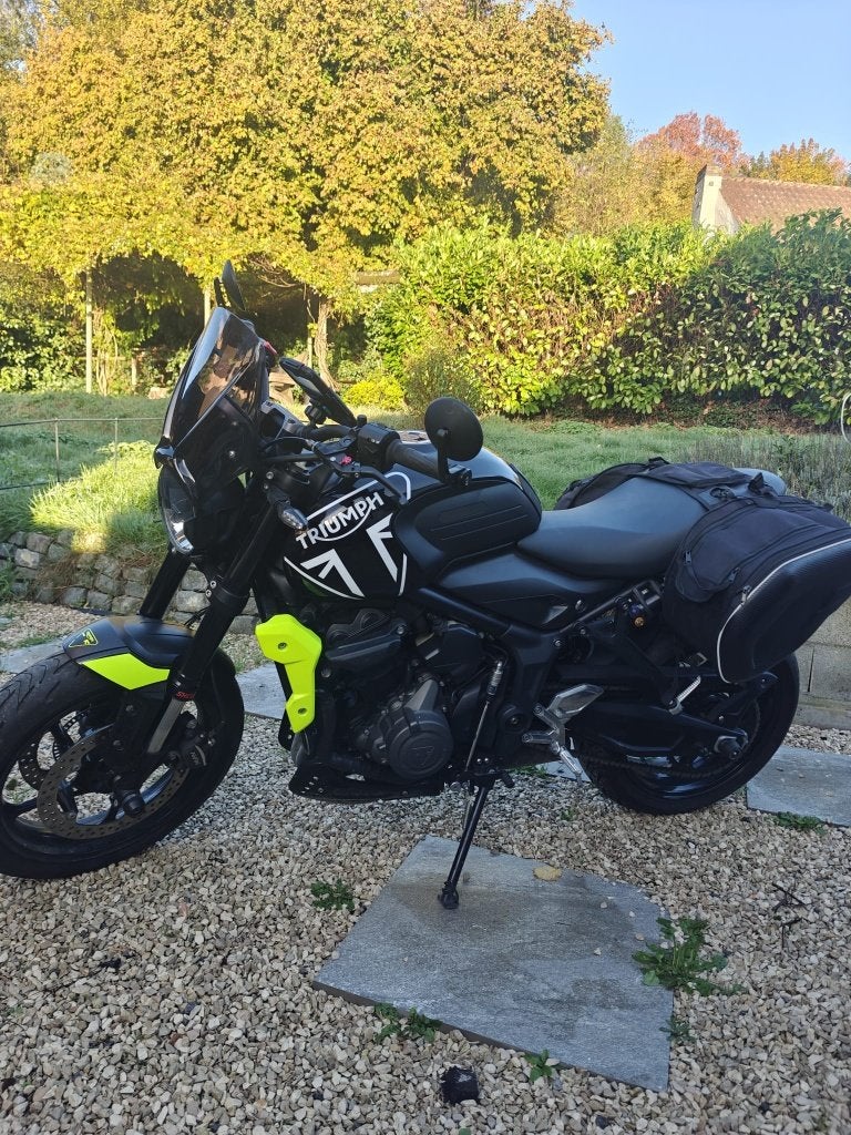 TRIUMPH TRIDENT 660 – ÉDITION SC PROJECT – 2024, Occasion, Plus de 35 kW, Particulier, 3 cylindres