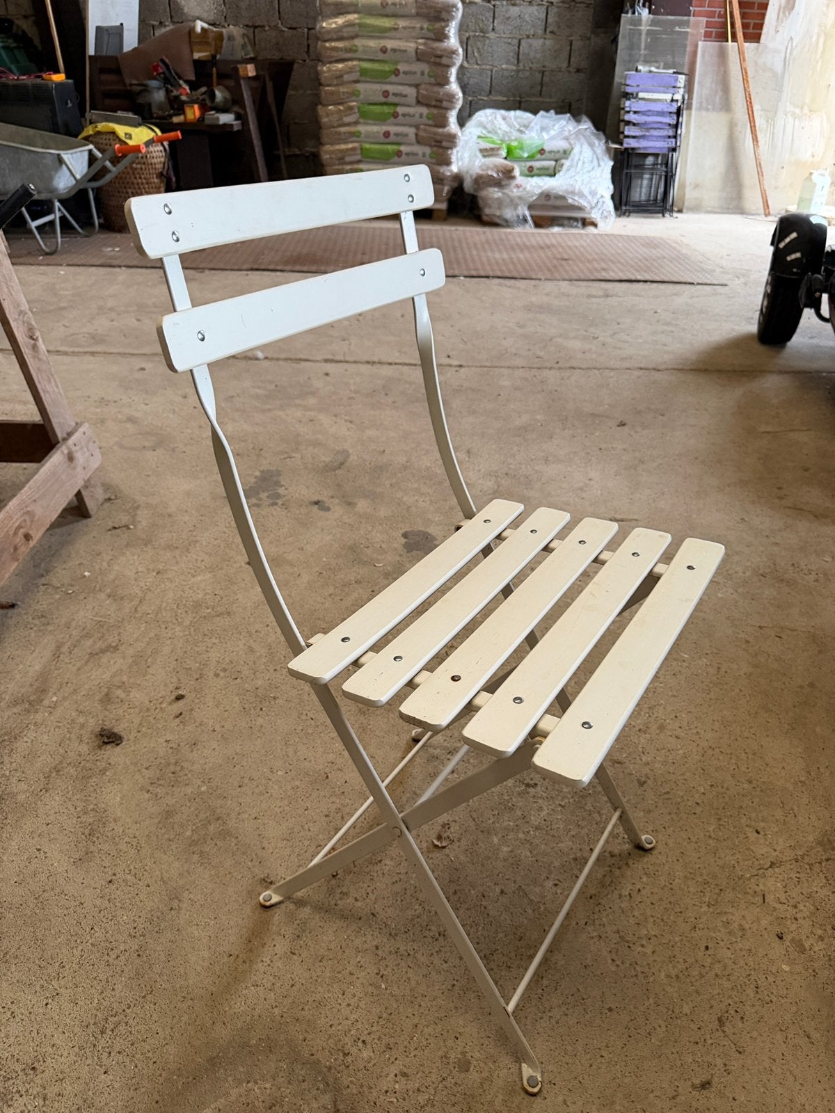 4 NIEUWE klapstoelen, Tuin en Terras, Ophalen, Nieuw