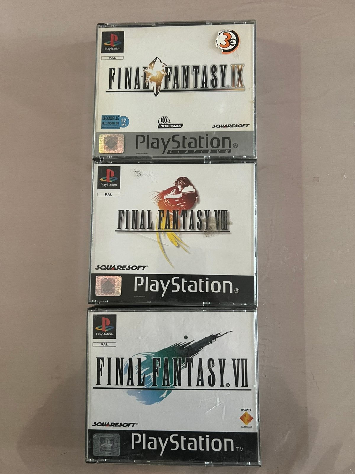 Fanal fantasy 7-8-9, Games en Spelcomputers, Games | Sony PlayStation 1, Ophalen, Zo goed als nieuw