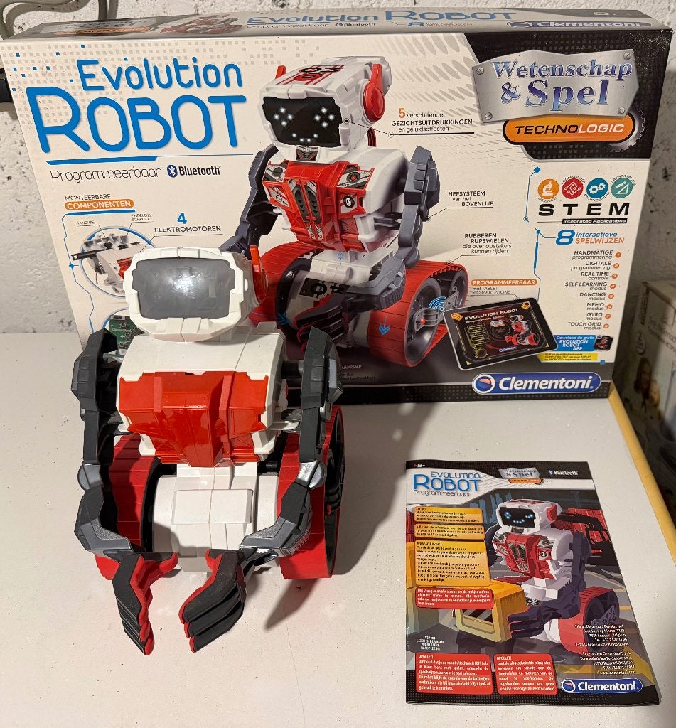 Clementoni Evolution robot, Enlèvement, Comme neuf, Bricolage, Sonore