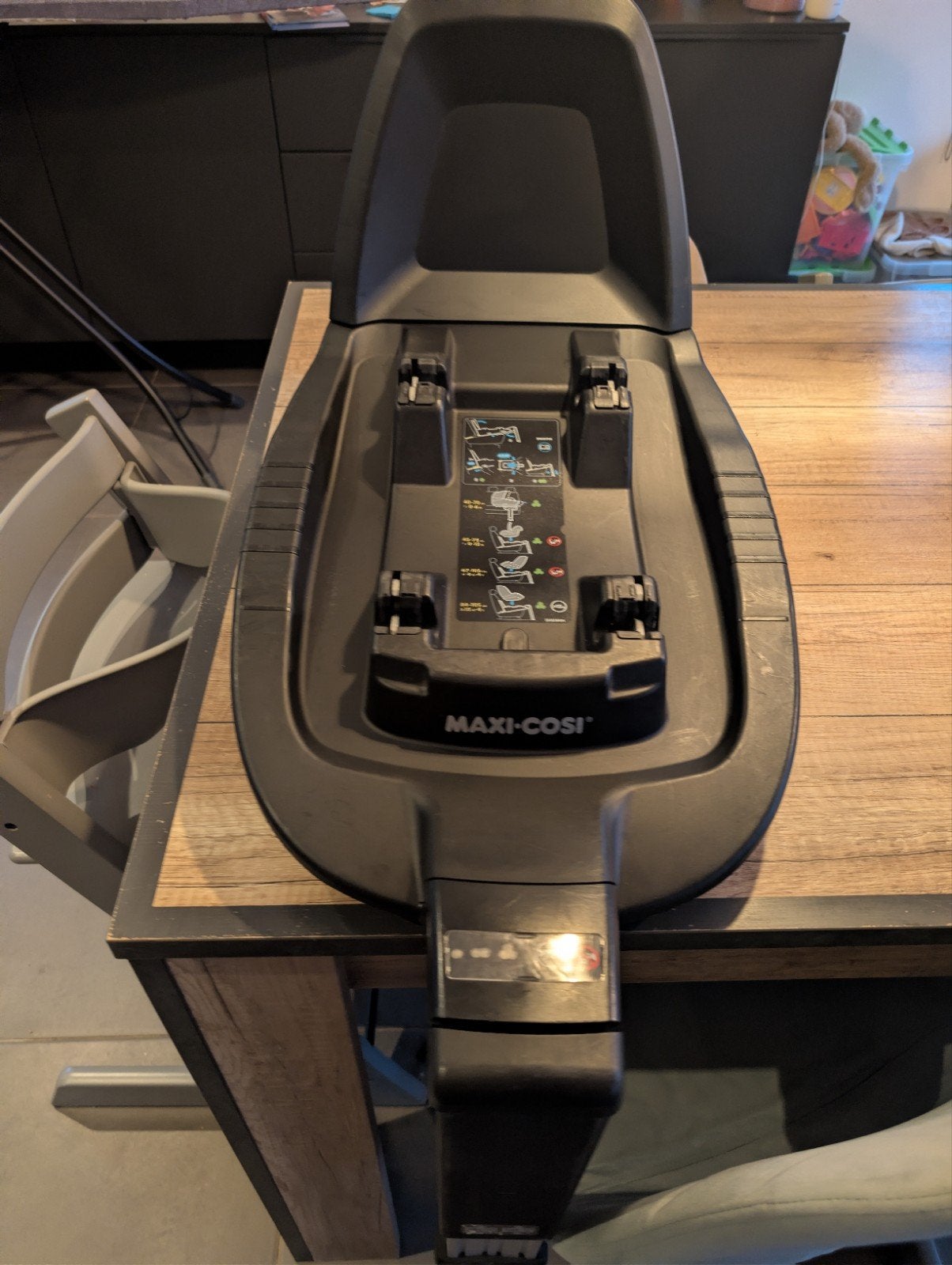 Maxi-Cosi 3 way fix, Kinderen en Baby's, Autostoeltjes, Ophalen, Gebruikt, Maxi-Cosi, Isofix