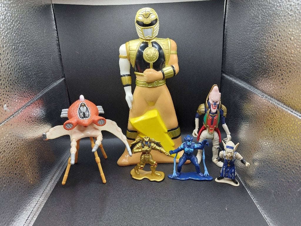 Lot power rangers, Enlèvement, Utilisé