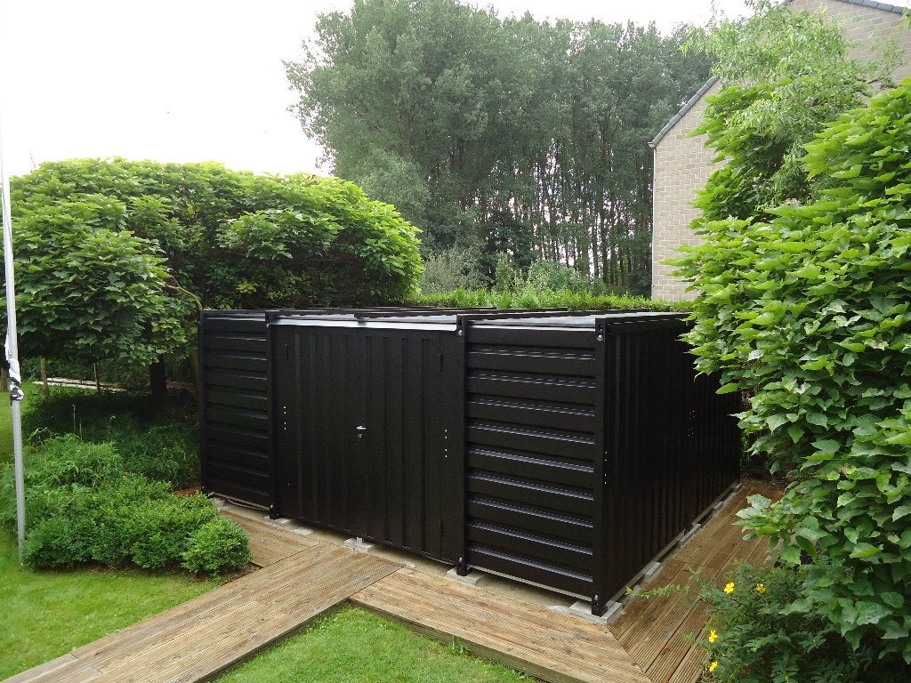Demontabele opslagcontainer  - GELEVERD AAN HUIS, Tuin en Terras, Tuinhuizen, 200 tot 400 cm, Tuinhuis, Nieuw, Ophalen of Verzenden