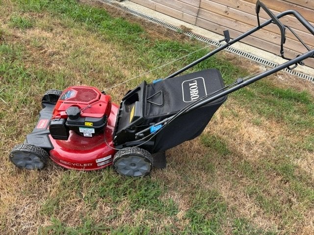 grasmaaier torro zelftrekker opvang en mulching als nieuw, Enlèvement, Comme neuf, 50 cm ou plus, Tondeuses à gazon à essence