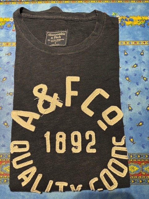 Sweat ou T-shirt longues manches bleu foncé A&F taille Small, Vêtements | Hommes, Pulls & Vestes, Neuf, Enlèvement, Abercrombie & Fitch