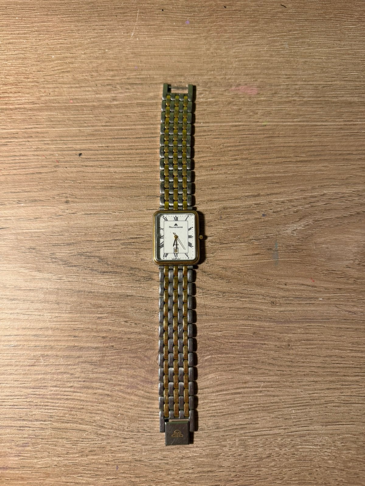 Maurice Lacroix Horloge, Ophalen of Verzenden, Zo goed als nieuw, Goud