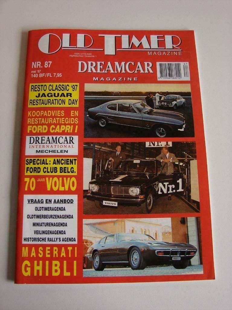 Oldtimer Dreamcar magazine 1997, Boeken, Ophalen of Verzenden, Zo goed als nieuw, Algemeen