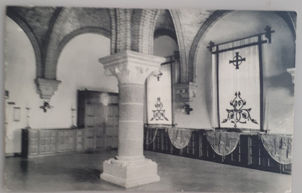 C. POSTALE ANCIENNE LEUVEN : ABBAYE DE KEIZERSBERG Ref E222, Enlèvement ou Envoi, 1920 à 1940, Non affranchie, Brabant Flamand