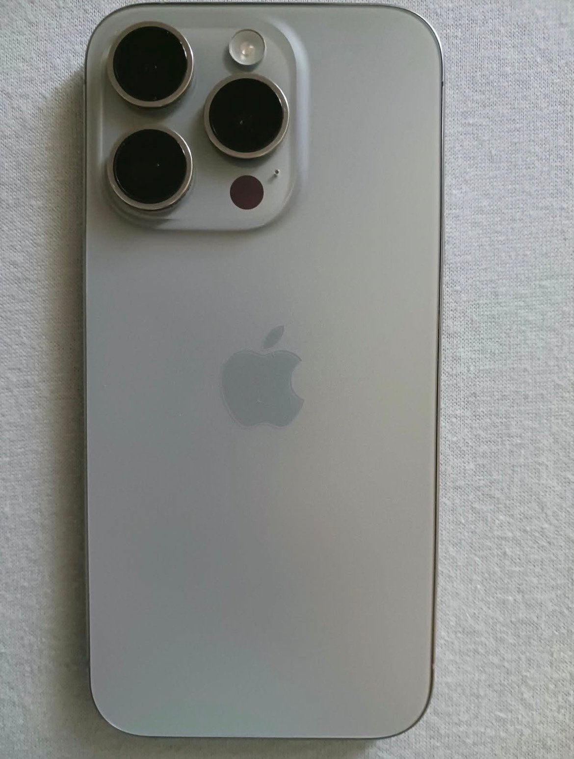 iPhone 15 Pro - Natural Titanium (128GB), Telecommunicatie, 128 GB, IPhone 15, Ophalen of Verzenden, Zo goed als nieuw
