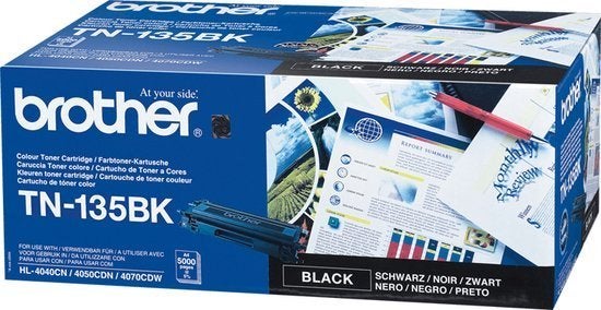 Brother TN-135BK toner, Enlèvement, Comme neuf
