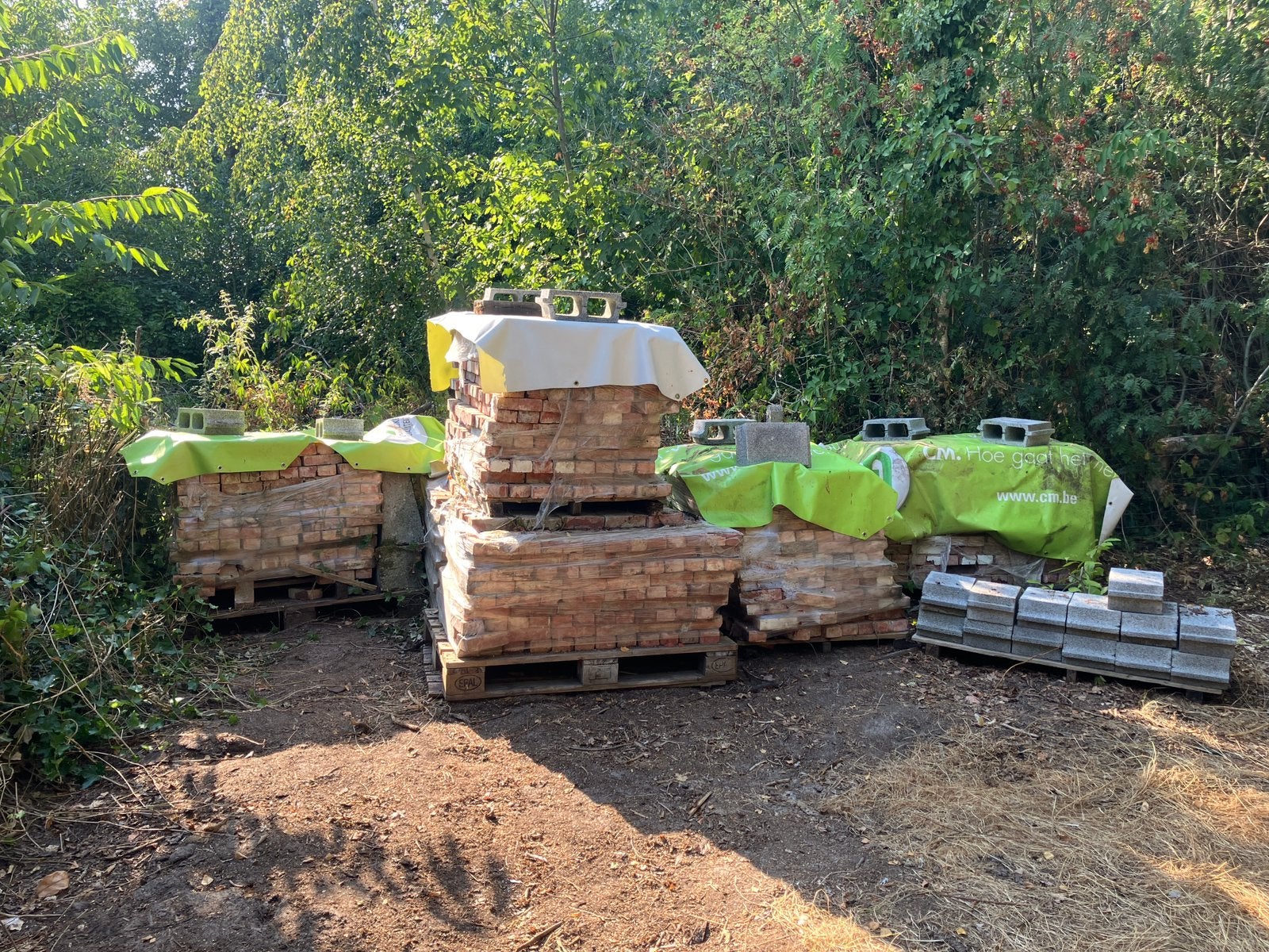 Beerse brick gevelstenen, Doe-het-zelf en Bouw, Metselstenen, Ophalen, Gebruikt, Bakstenen