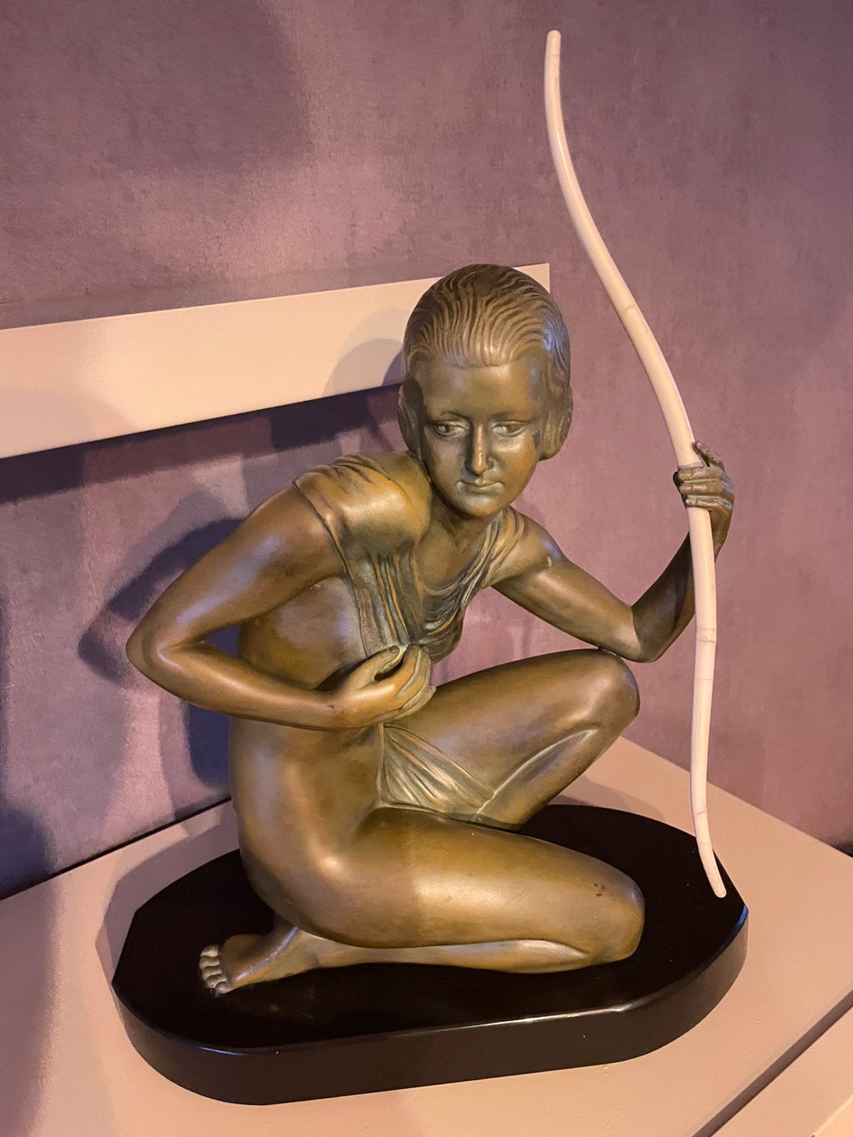 Art deco  dame 1930, Antiek en Kunst, Ophalen, Art deco
