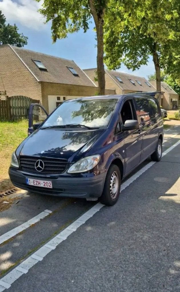 Auto Mercedes Vito, Auto's, Blauw, Grijs, Particulier, Euro 4
