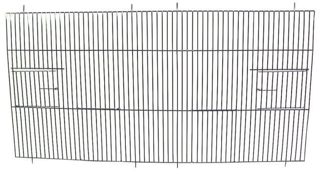 Front voor vogelkooi 80 x 30 cm 2 draaideuren 2 valdeuren, Dieren en Toebehoren, Vogels | Hokken en Kooien, Ophalen of Verzenden