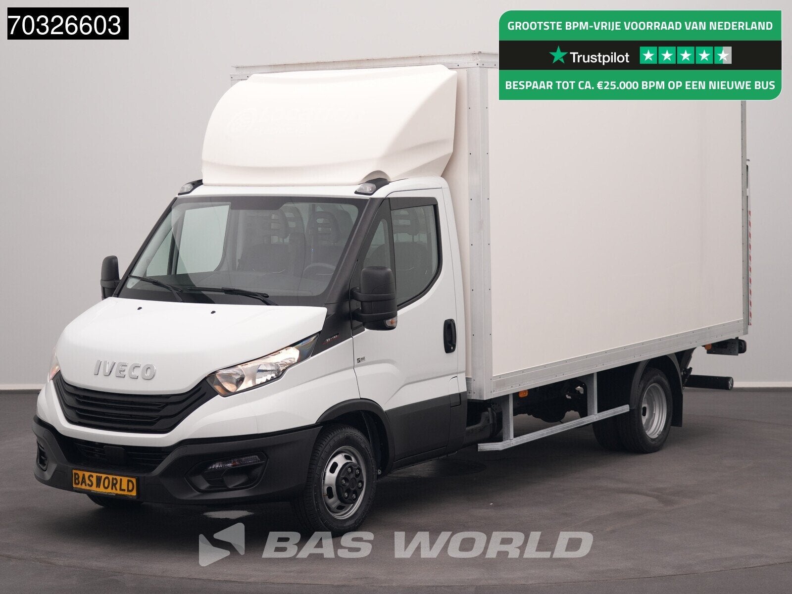 Iveco Daily 35C16 3.0L Laadklep Dubbellucht 160PK Bakwagen A, Achat, Euro 6, Entreprise, Boîte manuelle