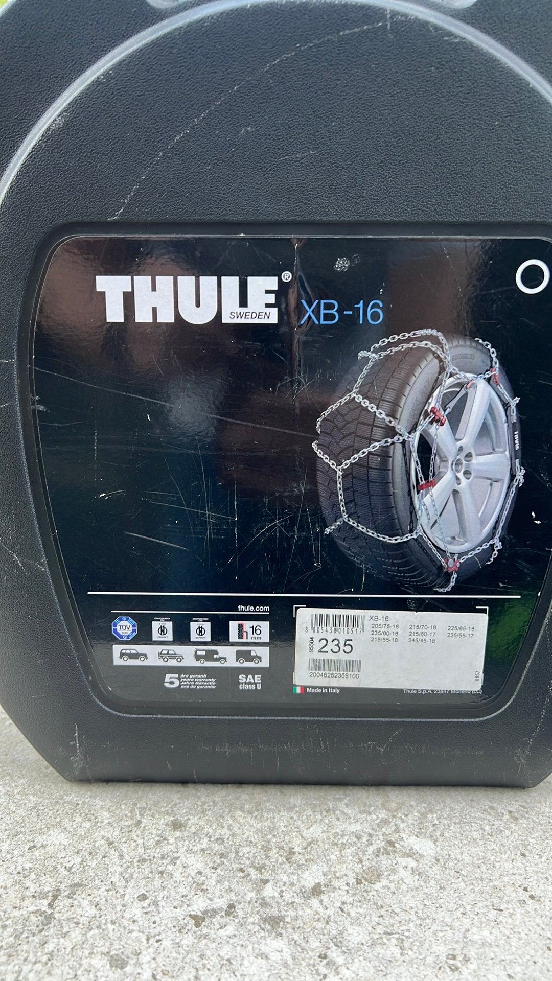 Chaînes à neige THULE XB-16 - NEUVES, Enlèvement, Neuf