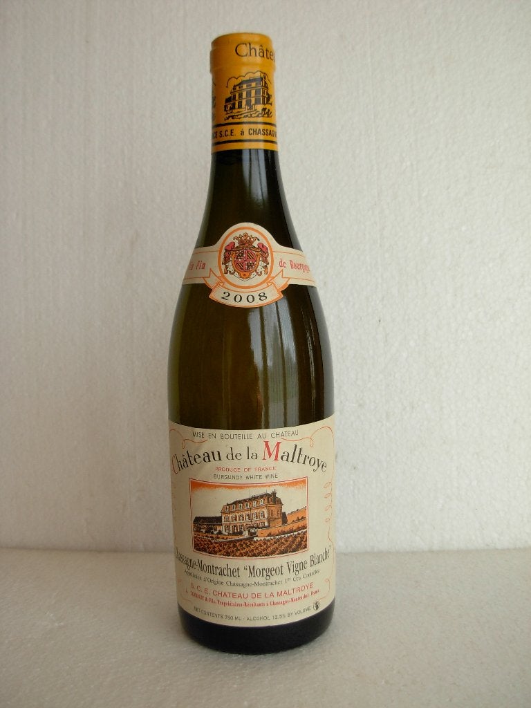 Château de la Maltroye - Chassagne-Montrachet 2008, Collections, Vins, Neuf, Vin blanc, France, Pleine, Enlèvement ou Envoi