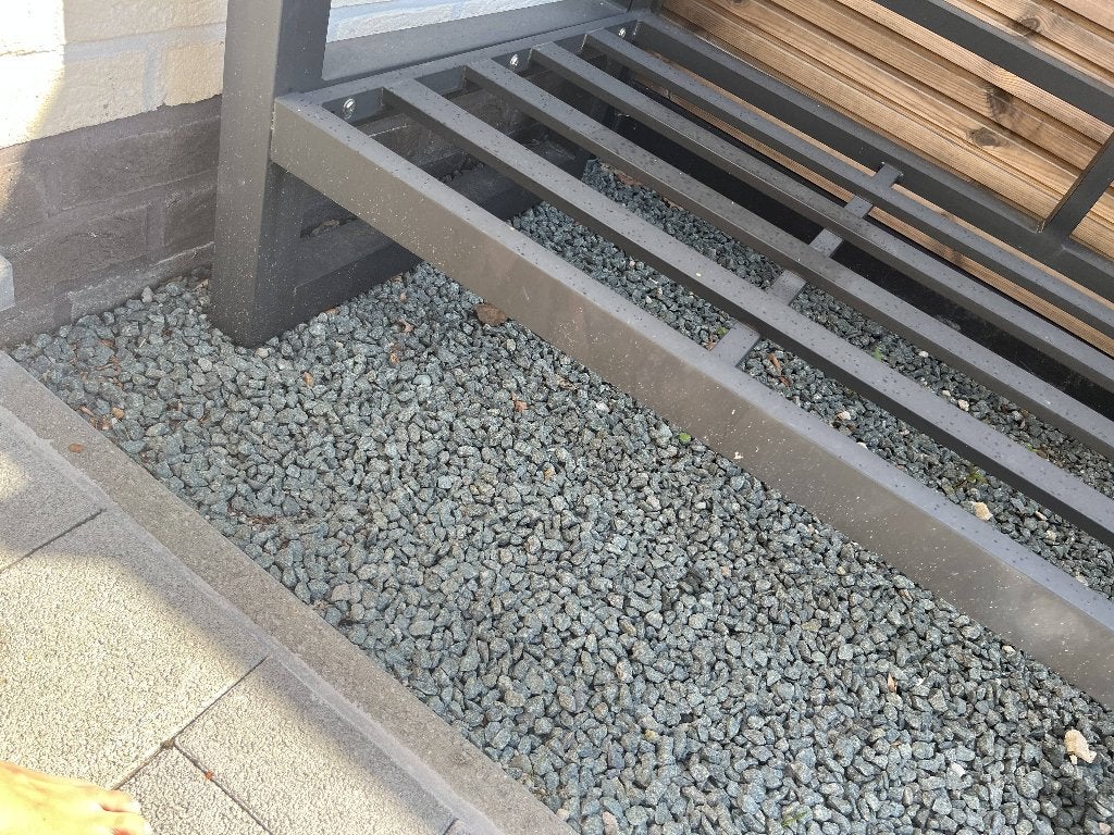 Kiezelstenen/ grind, Tuin en Terras, Grind, Keien en Split, Ophalen, Gebruikt, Grijs, Grind