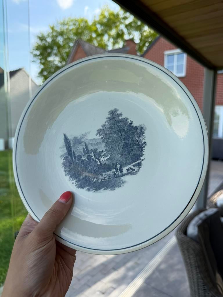 Rustiek servies van boch, Enlèvement