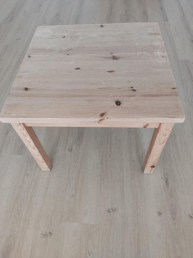 Table Basse en bois massif, Maison & Meubles, Tables | Tables de salon, 50 – 75, 50 à 100 cm, Carré, Enlèvement