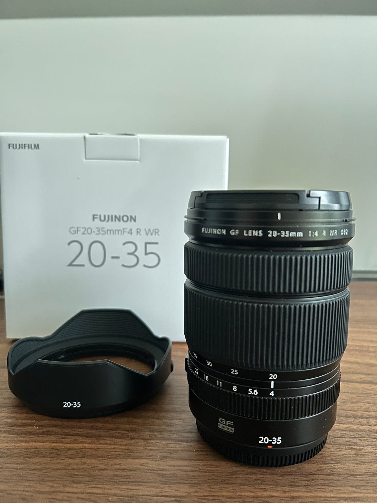 Fujifilm gf 20-35mm f/4 r wr, TV, Hi-fi & Vidéo, Fujifilm, Comme neuf, Enlèvement, Objectif grand angle
