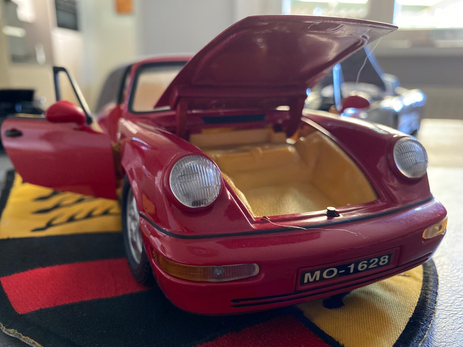 Porsche 911 Carrera 2 Targa Anson., Hobby & Loisirs créatifs, Voitures miniatures | 1:18, Enlèvement ou Envoi, Comme neuf, Anson