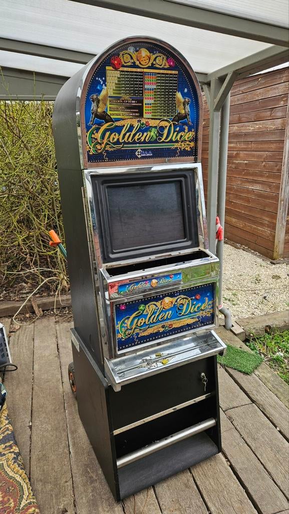 Gokkast, Verzamelen, Automaten | Gokkasten en Fruitautomaten, Euro, Ophalen, Gebruikt, Met sleutels