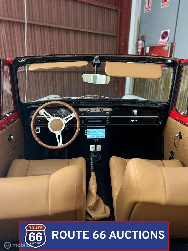 Triumph Herald 1200 | 1961 | Route 66 Auctions, Achat, Entreprise, Boîte manuelle, Triumph