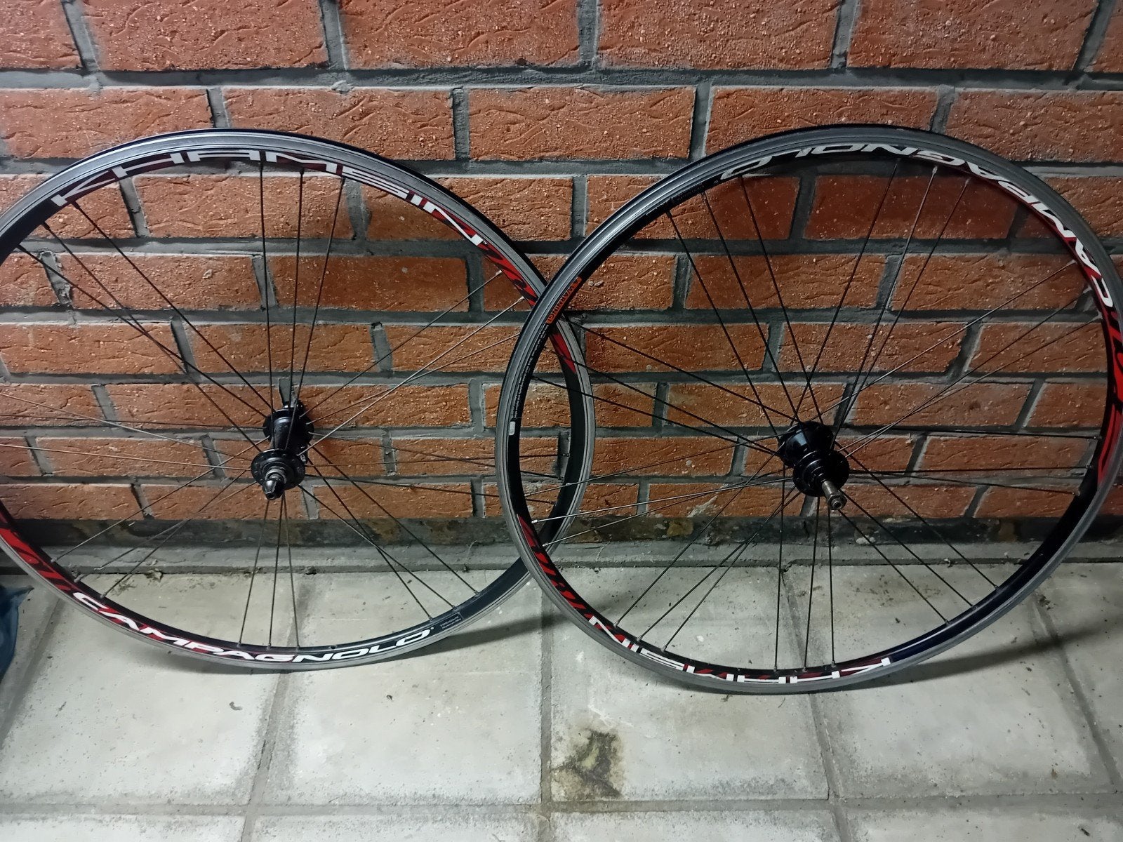 Campagnola wielset, Ophalen, Aluminium