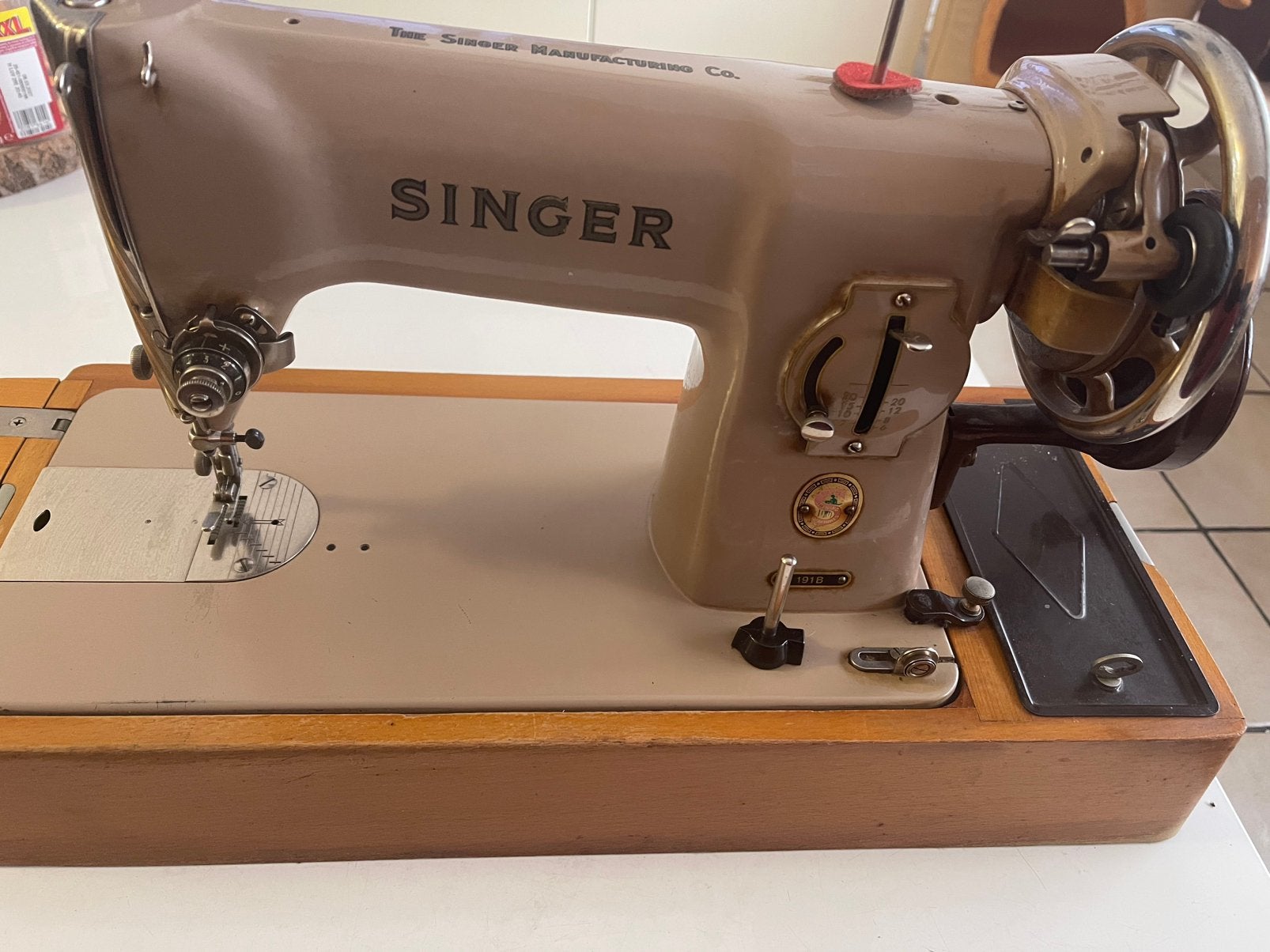 Zeer nette antieke Singer 191 B zo goed als Nieuw, Ophalen, Zo goed als nieuw, Singer