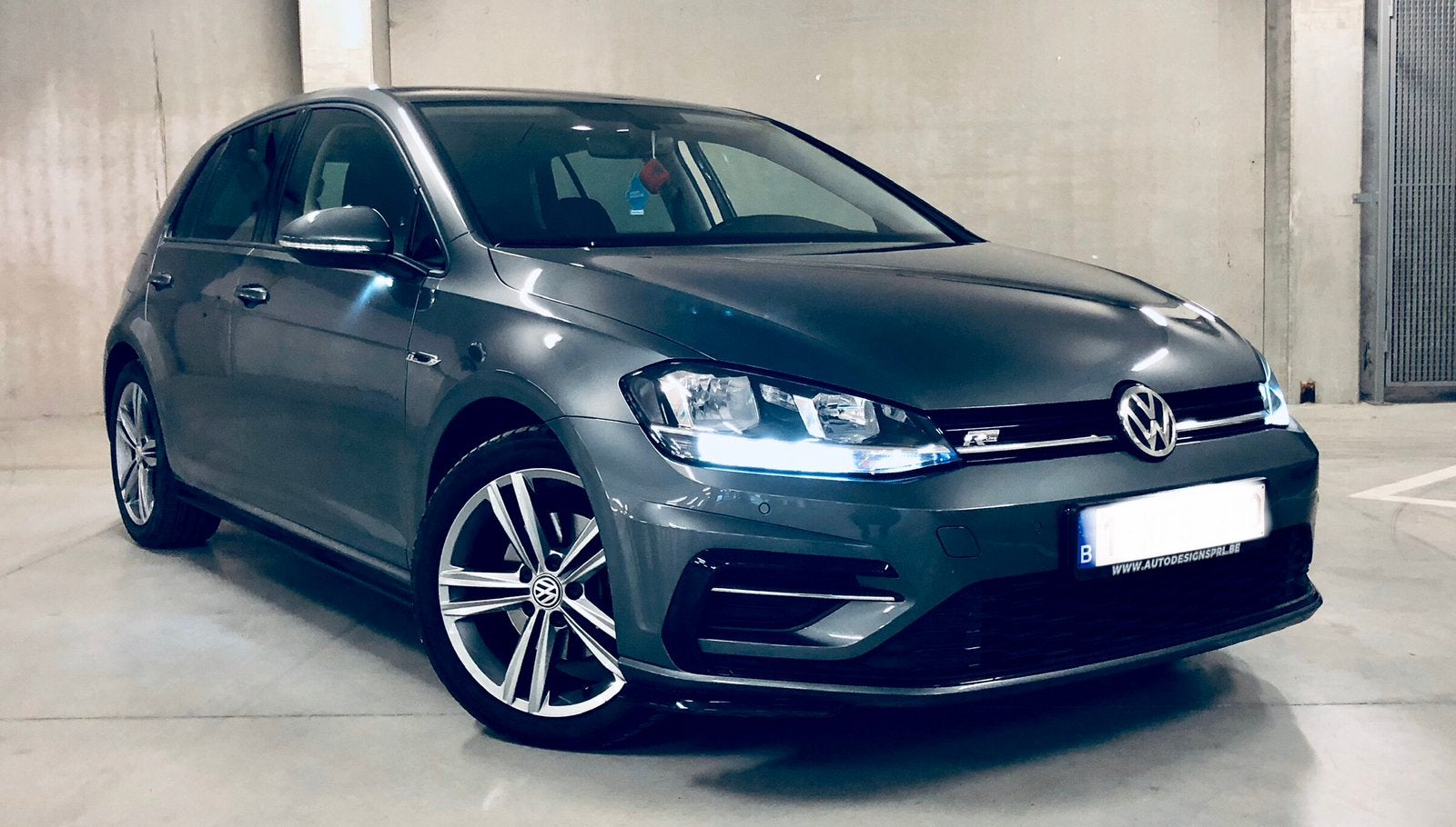 Volkswagen golf 7,5 1.6tdi 145ch R-line, 100 kW, Argent ou Gris, Euro 6, 5 portes