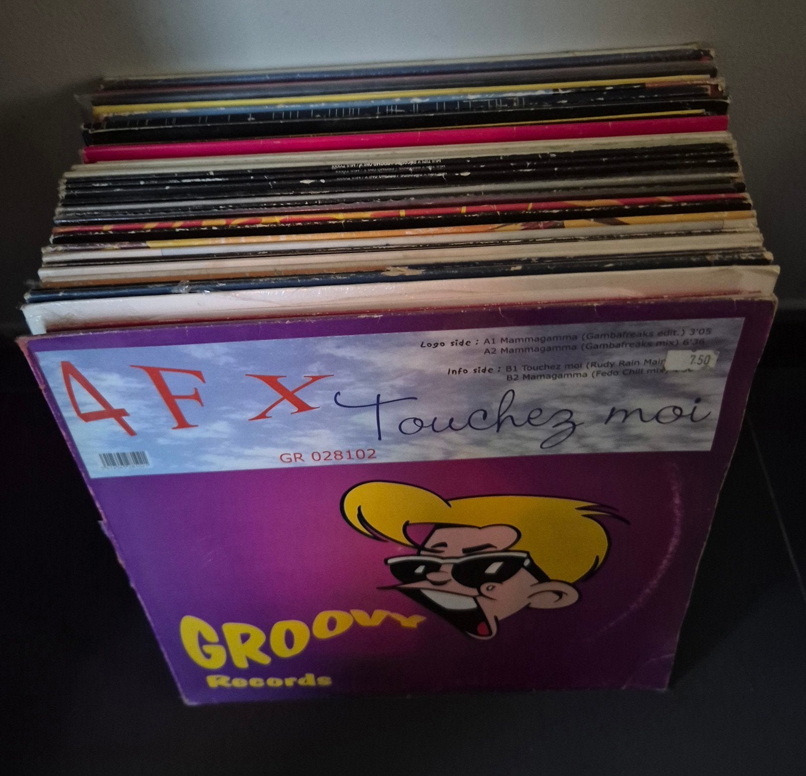 52 Trance Techno retro vinyls, Cd's en Dvd's, Ophalen, Techno