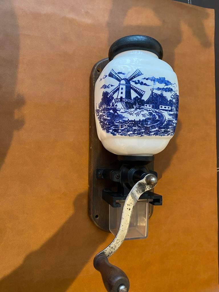 Delfse koffiemolen, Antiek en Kunst, Ophalen of Verzenden