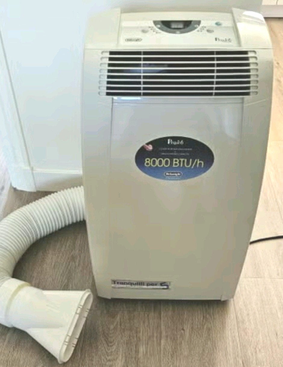 Zeer coole DeLonghi Pinguino airco, Elektronische apparatuur, Ophalen, Gebruikt, Timer, 3 snelheden of meer