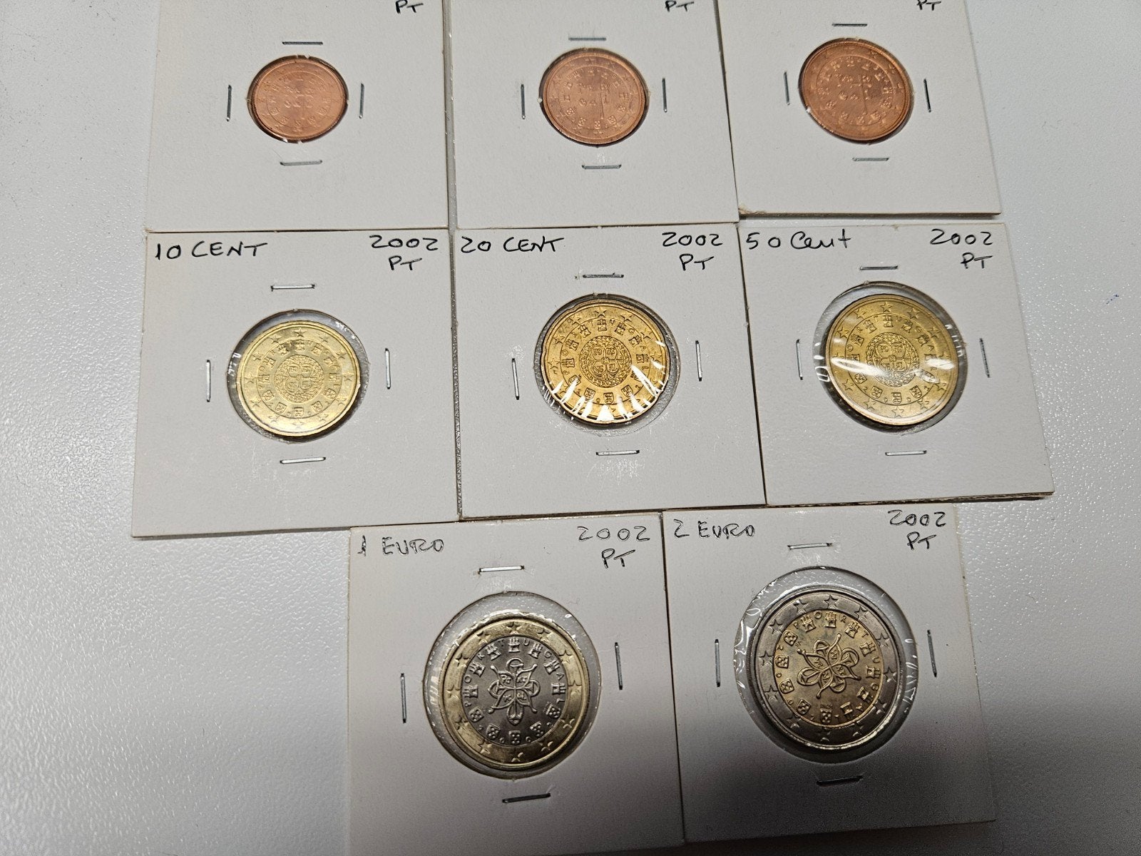 Portugal : set d'euros 1c à 2€ UNC, Timbres & Monnaies, Enlèvement ou Envoi, Portugal, Autres valeurs, Série