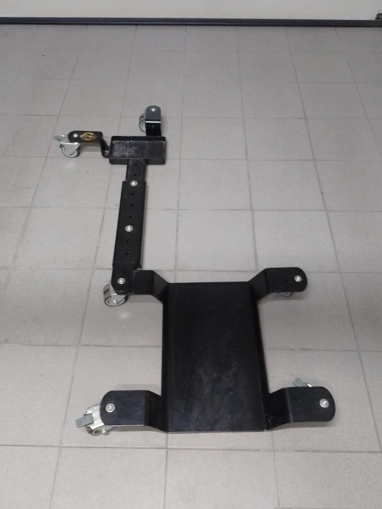 Chariot de déplacement pour moto (range moto), Enlèvement