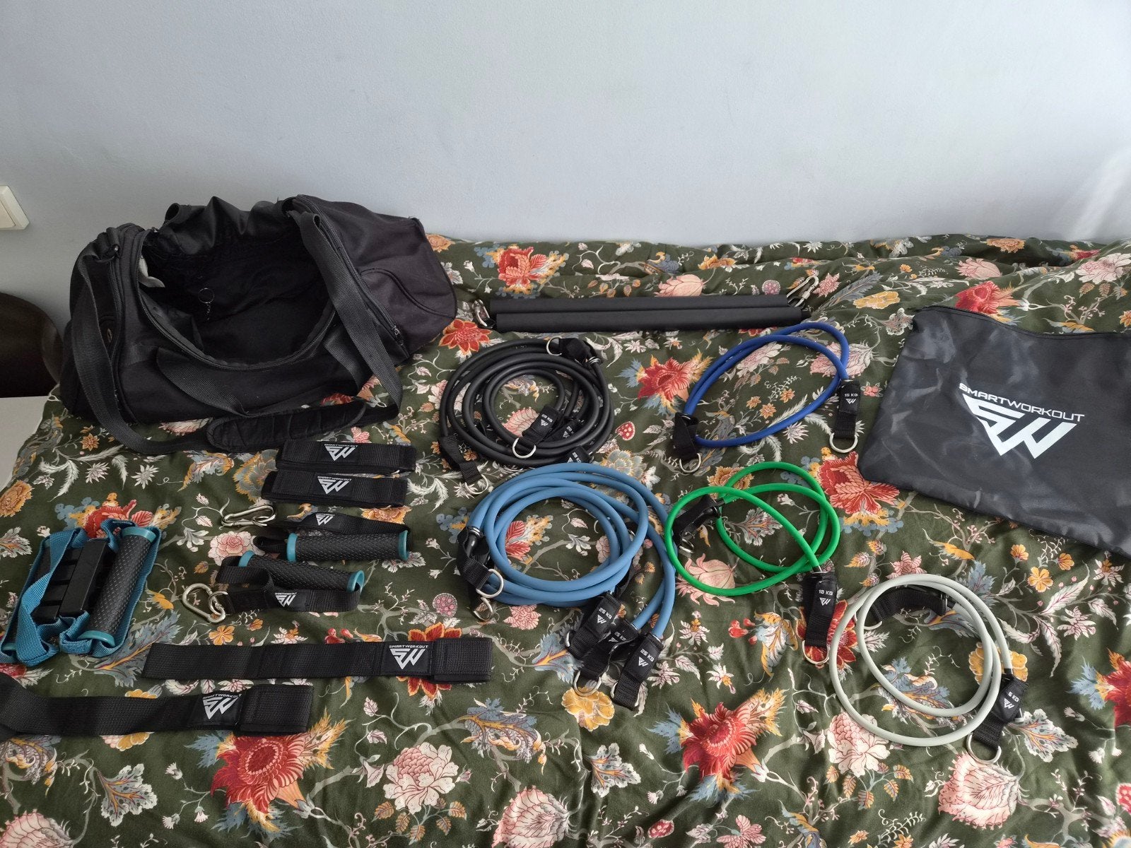 Ensemble SmartWorkout Elite 165 kgs, Enlèvement ou Envoi, Comme neuf, Bras, Bande de résistance