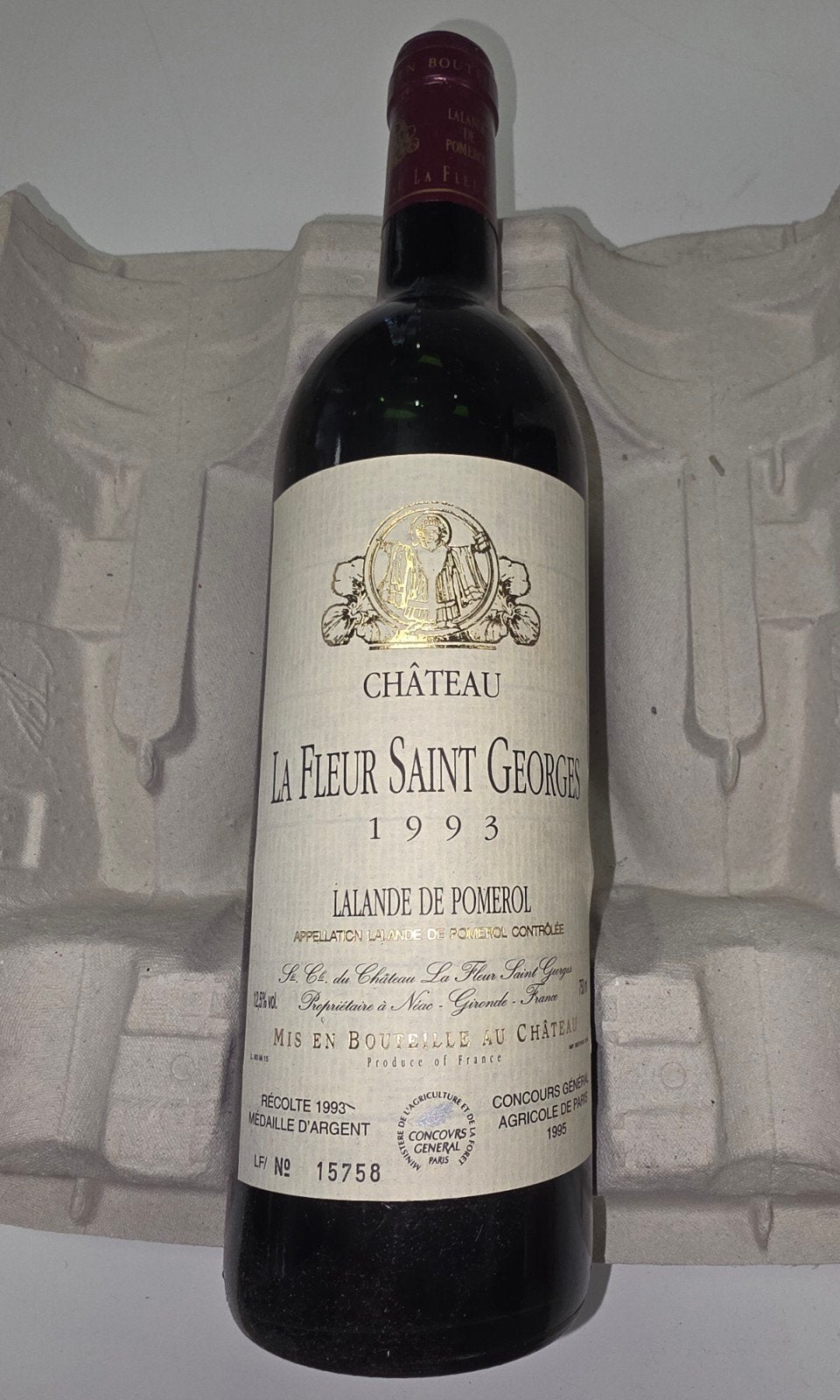 Château La Fleur Saint Georges 1993 – Lalande-de-Pomerol AOC, Verzamelen, Wijnen, Ophalen