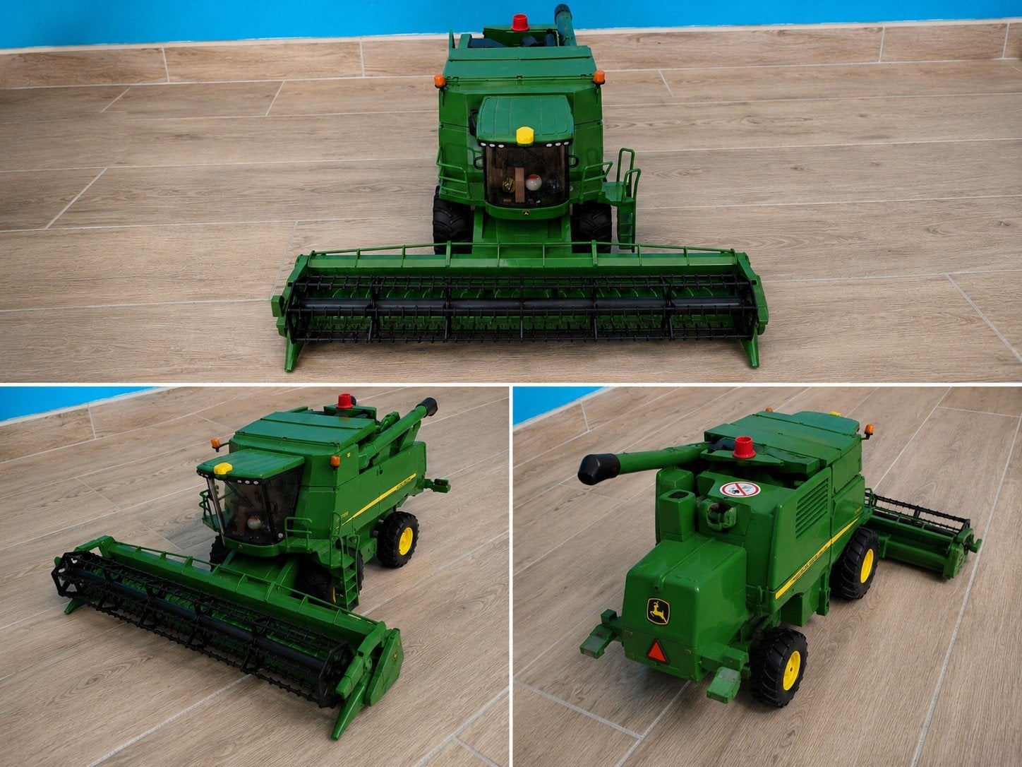 Moissonneuse miniature John Deere 1:32, Enlèvement ou Envoi, Tracteur et Agriculture