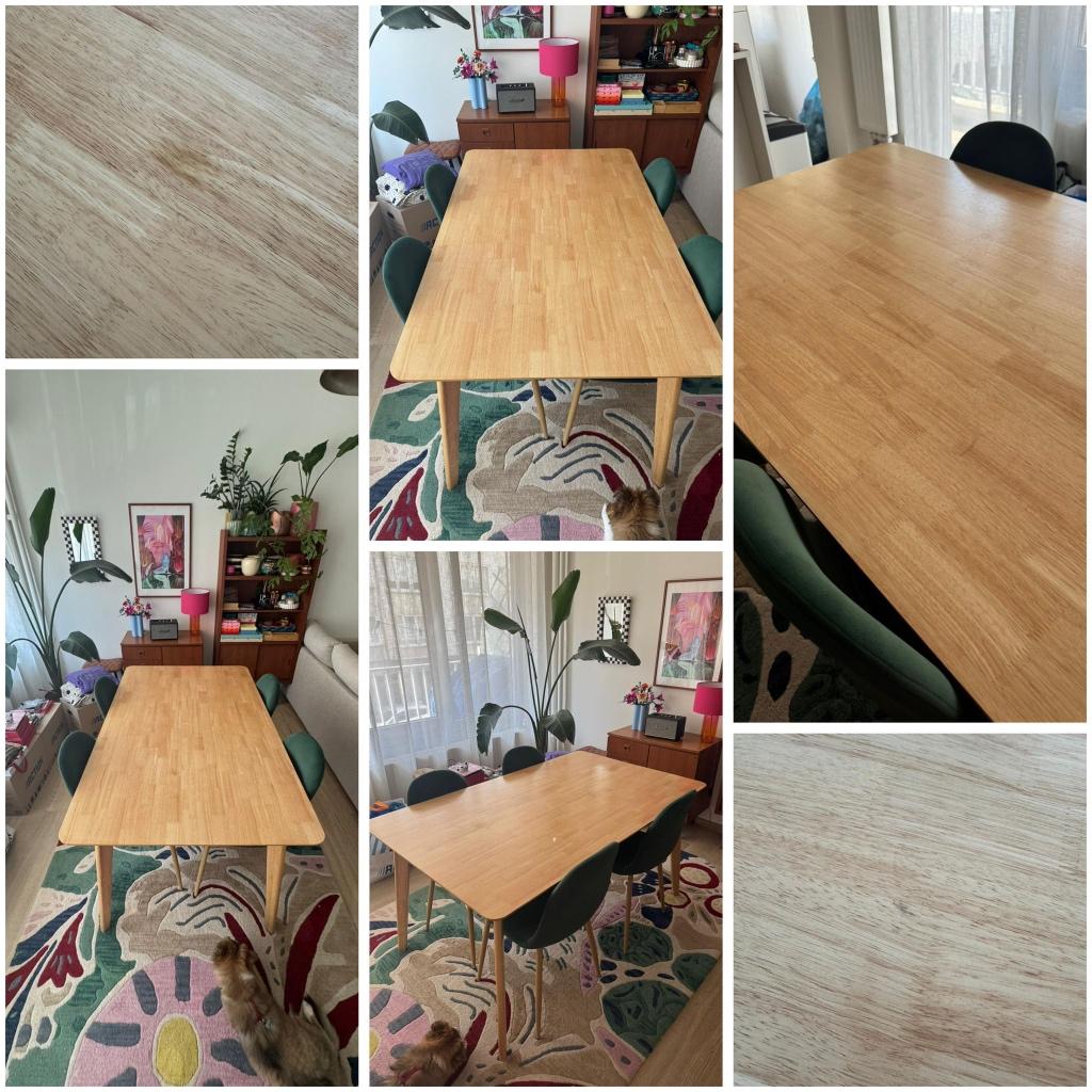 Table + 4 chaises, Ophalen, Gebruikt
